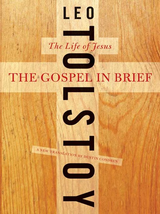 Title details for The Gospel in Brief by Leo Tolstoy - Wait list